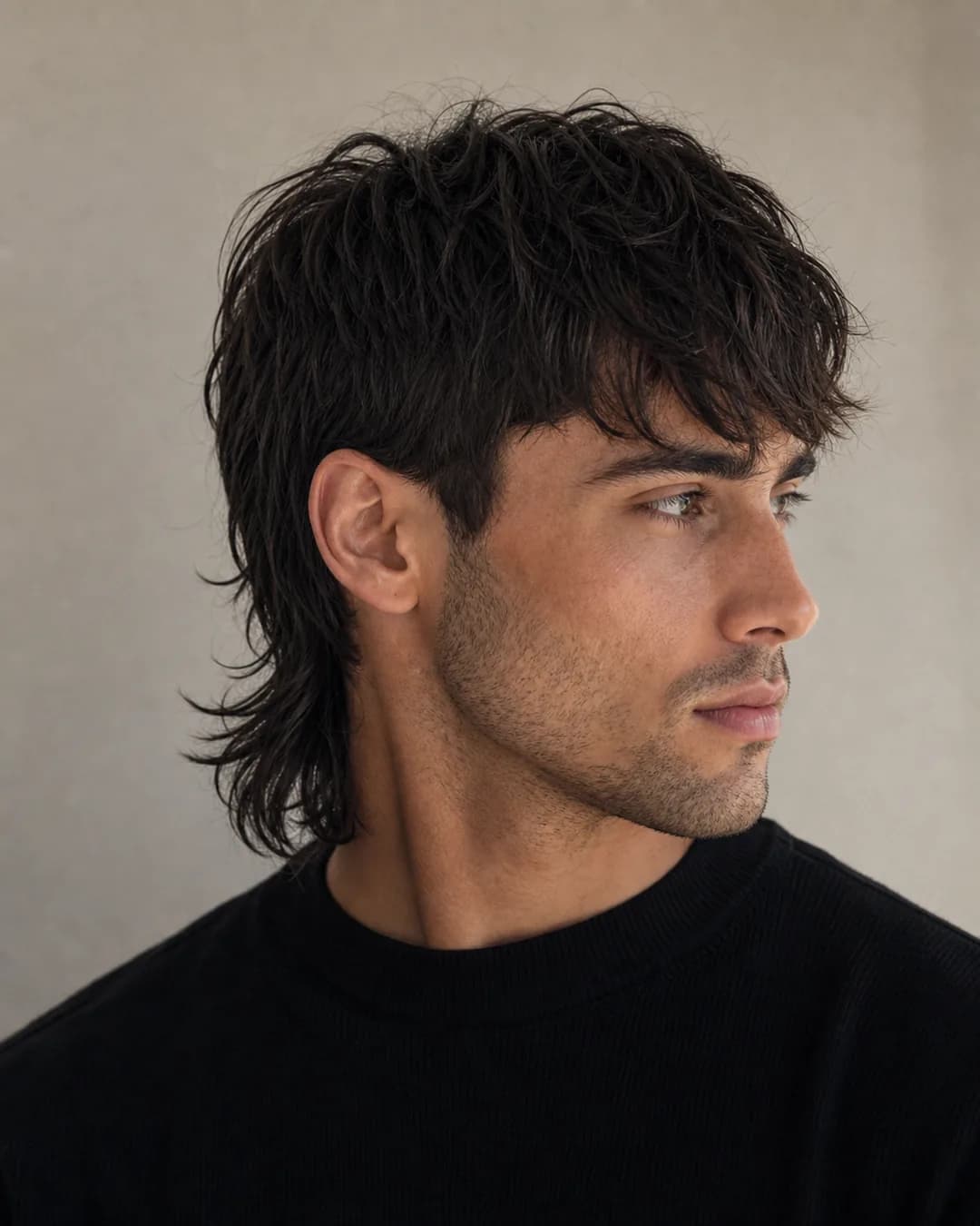 Mullet editorial pulido — Mullet hombre